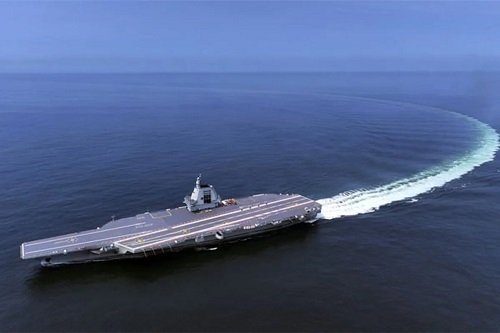 নৌবাহিনীর হাতে গেল চীনের তৃতীয় বিমানবাহী রণতরী নৌবাহিনীর হাতে গেল চীনের তৃতীয় বিমানবাহী রণতরী