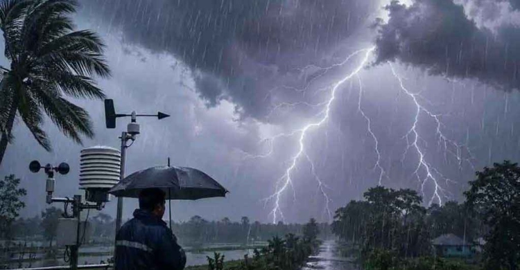 দুপুরের মধ্যে ঢাকাসহ ৯ জেলায় বজ্রবৃষ্টির আশঙ্কা, নদীবন্দরে সতর্কতা