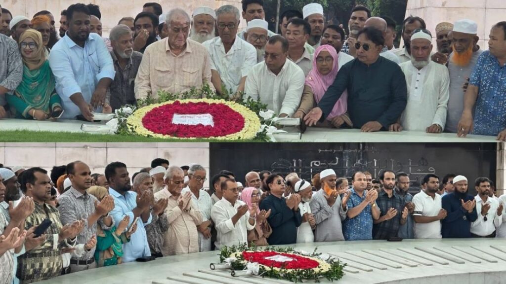 জিয়াউর রহমান ও খালেদা জিয়ার সমাধিতে পার্বত্য চট্টগ্রামবিষয়ক মন্ত্রীর শ্রদ্ধা