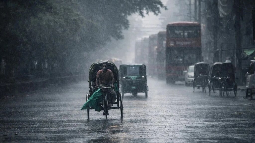 সারা দেশে বজ্রবৃষ্টির আভাস, ছয় অঞ্চলে হতে পারে ভারী বর্ষণ